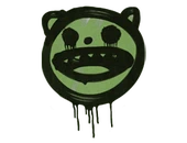 Sealed Graffiti | Happy Cat (Battle Green) image