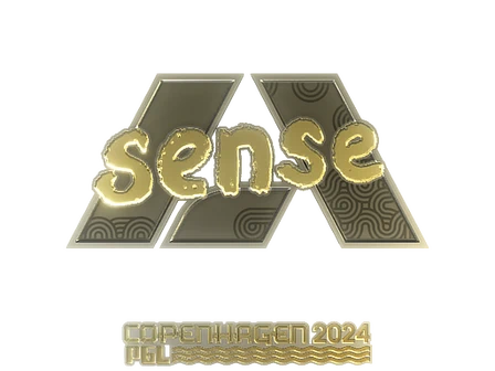Sticker | sense (Gold) | Copenhagen 2024 image