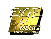 Sticker | EliGE (Gold) | MLG Columbus 2016 image