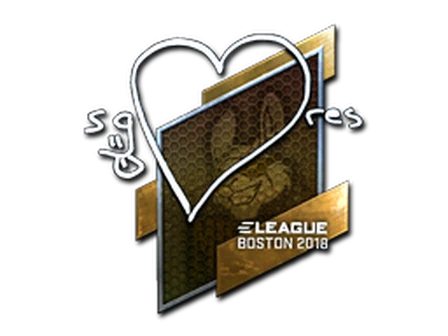 Sticker | seang@res (Foil) | Boston 2018 image
