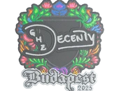 Sticker | decenty (Embroidered) | Budapest 2025 image