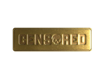 Sticker | Censored (Foil) image