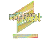 Sticker | kraghen (Holo) | Copenhagen 2024 image