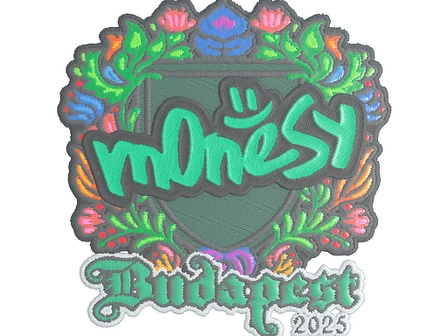 Sticker | m0NESY (Embroidered) | Budapest 2025 image