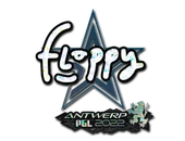 Sticker | floppy (Glitter) | Antwerp 2022 image