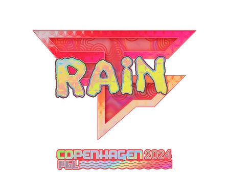 Sticker | rain (Holo) | Copenhagen 2024 image