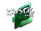 Sticker | kRYSTAL (Foil) | Boston 2018 image
