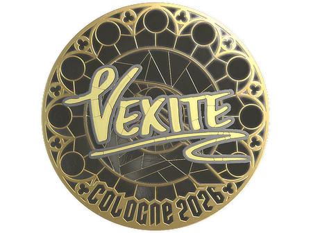 Sticker | vexite (Gold) | Cologne 2026 image