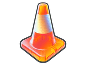 Sticker | Cone Zone (Holo) image
