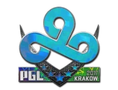 Sticker | Cloud9 (Holo) | Krakow 2017 image