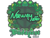 Sticker | noway | Budapest 2025 image
