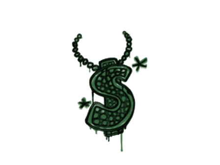 Sealed Graffiti | Bling (Jungle Green) image