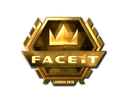 Sticker | FACEIT (Gold) | London 2018 image
