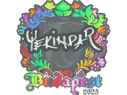 Sticker | YEKINDAR (Holo) | Budapest 2025 image