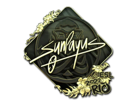 Sticker | SunPayus (Gold) | Rio 2022 image