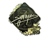 Sticker | SunPayus (Gold) | Rio 2022 image