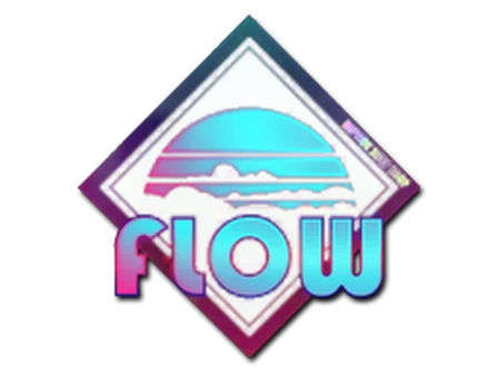 Sticker | Cotton Candy Flow (Holo) image