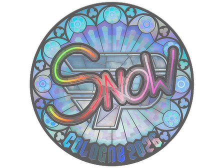 Sticker | snow (Holo) | Cologne 2026 image