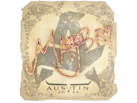 Sticker | MAJ3R | Austin 2025 image