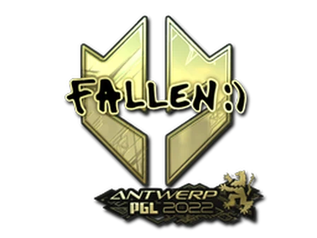 Sticker | FalleN (Gold) | Antwerp 2022 image