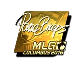 Sticker | pashaBiceps (Gold) | MLG Columbus 2016 image