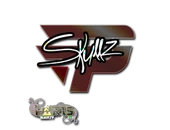 Sticker | skullz (Glitter) | Paris 2023 image