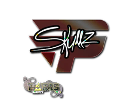 Sticker | skullz (Glitter) | Paris 2023 image