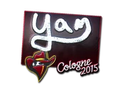 Sticker | yam (Foil) | Cologne 2015 image