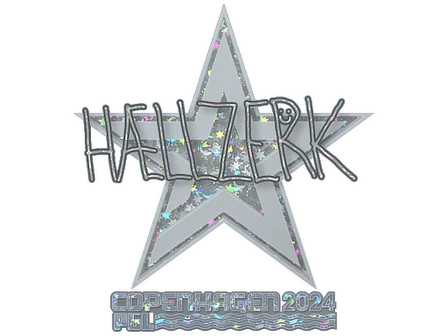 Sticker | hallzerk (Glitter) | Copenhagen 2024 image