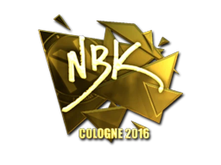 Sticker | NBK- (Gold) | Cologne 2016 image