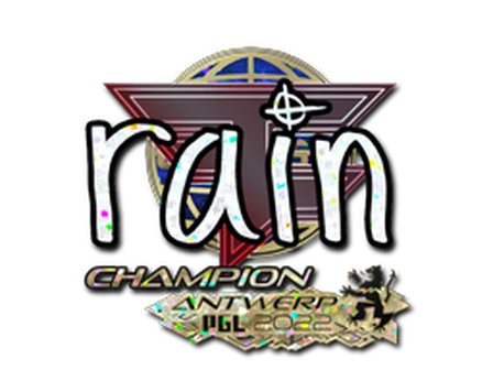 Sticker | rain (Glitter, Champion) | Antwerp 2022 image