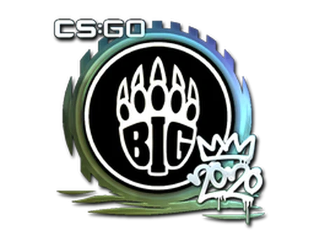 Sticker | BIG (Foil) | 2020 RMR image
