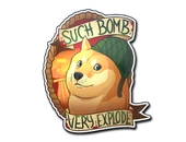 Sticker | Bomb Doge image
