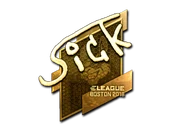 Sticker | SicK (Gold) | Boston 2018 image
