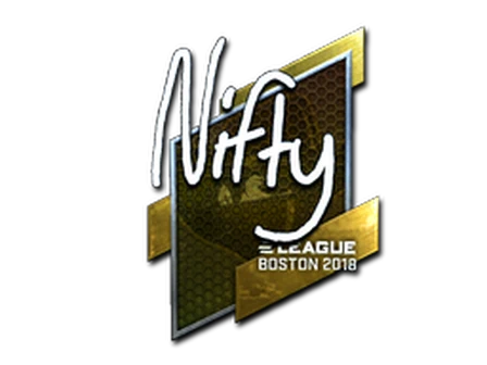 Sticker | Nifty (Foil) | Boston 2018 image