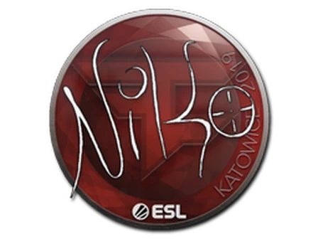 Sticker | NiKo | Katowice 2019 image