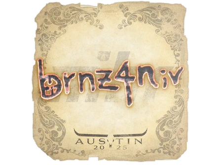 Sticker | brnz4n | Austin 2025 image