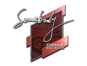 Sticker | somebody | Boston 2018 image