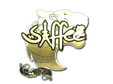 Sticker | saffee (Gold) | Paris 2023 image