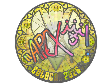 Sticker | apEX (Holo) | Cologne 2026 image