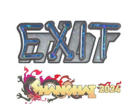 Sticker | exit (Glitter) | Shanghai 2024 image
