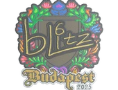 Sticker | bLitz (Embroidered) | Budapest 2025 image