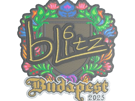 Sticker | bLitz (Embroidered) | Budapest 2025 image