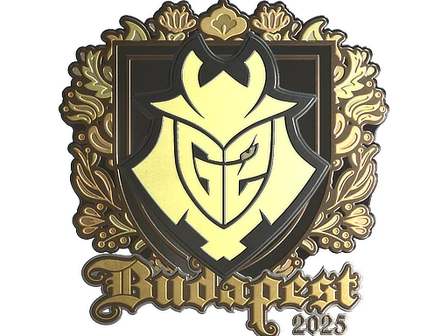 Sticker | G2 esports (Gold) | Budapest 2025 image