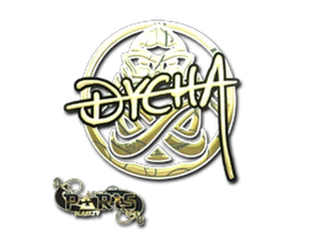 Sticker | Dycha (Gold) | Paris 2023 image