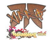 Sticker | afro (Glitter) | Shanghai 2024 image