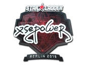 Sticker | xsepower (Foil) | Berlin 2019 image