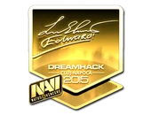 Sticker | Edward (Gold) | Cluj-Napoca 2015 image