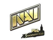 Sticker | Natus Vincere (Gold) | Stockholm 2021 image