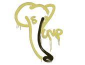 Sealed Graffiti | Recoil UMP-45 (Tracer Yellow) image